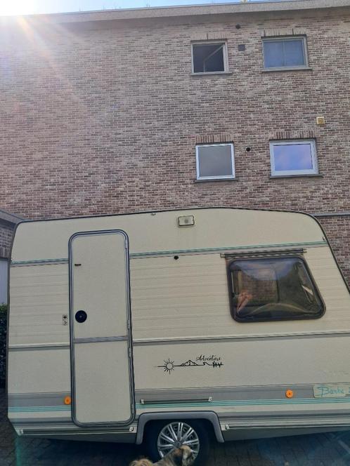Caravan caravelair 750kg, Caravans en Kamperen, Caravans, Particulier, tot en met 2, 500 - 750 kg, Caravelair, Dwarsbed, Kachel