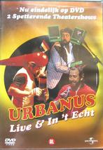 DVD KOMEDIE- URBANUS, LIVE & IN 'T ECHT (ZELDZAAM), Cd's en Dvd's, Alle leeftijden, Ophalen of Verzenden, Zo goed als nieuw, Overige genres