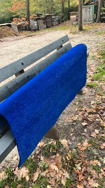 Blauw Kunstgras / Padel Vloer 3x2m - Nieuw! beschikbaar voor biedingen