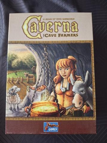 Caverna met insert ENGELS +NL handleiding en spelhulp  ZGN beschikbaar voor biedingen