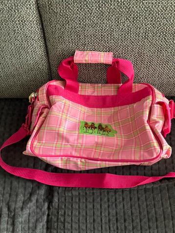 Draagtas met paarden met 2 vakken 32 x 23 x 14 cm beschikbaar voor biedingen