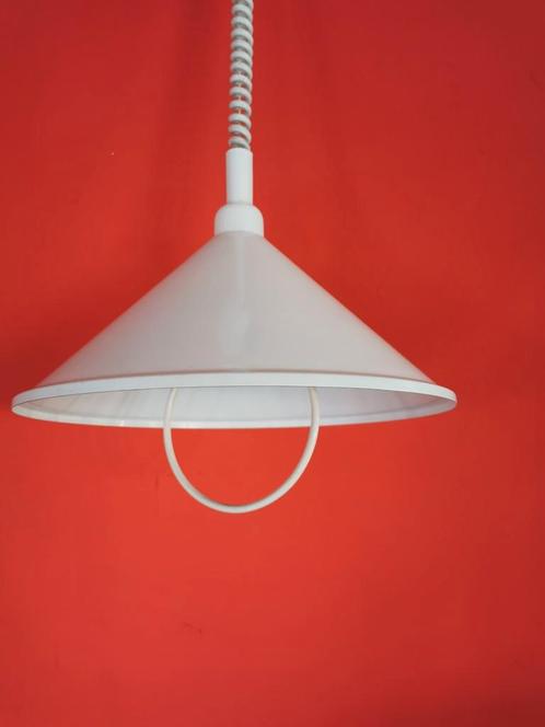 Vintage design hanglamp Aromec Sacle Varedo Italy, Huis en Inrichting, Lampen | Hanglampen, Gebruikt, Metaal, Ophalen of Verzenden