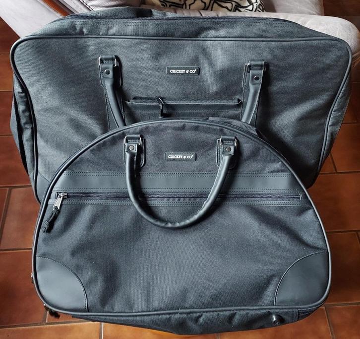 Ensemble de sacs de voyage Cricket & Co, Handtassen en Accessoires, Tassen | Reistassen en Weekendtassen, Zo goed als nieuw, Grijs