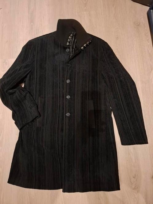 Warme fluwelen jas Xagon L 50, Kleding | Heren, Kostuums en vesten, Zo goed als nieuw, Zwart, Ophalen of Verzenden
