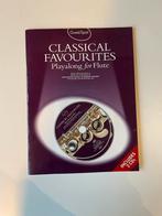 Classical favourites flute, Musique & Instruments, Comme neuf, Enlèvement ou Envoi, Classique, Flûte traversière ou Piccolo