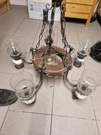 Luchter met delfts blauw, Huis en Inrichting, Lampen | Kroonluchters, Ophalen