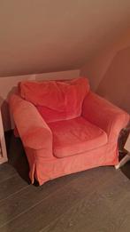 Roze ektorp fauteuil., Ophalen, Zo goed als nieuw