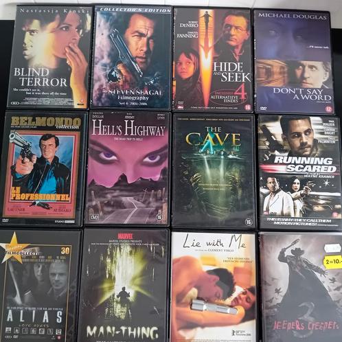 Dvd's Horror, romantiek, Vlaams, nostalgie, thriller, disney, Cd's en Dvd's, Dvd's | Overige Dvd's, Zo goed als nieuw, Ophalen of Verzenden