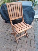 Houten klapstoelen zonder armrest, Tuin en Terras, Ophalen, Zo goed als nieuw