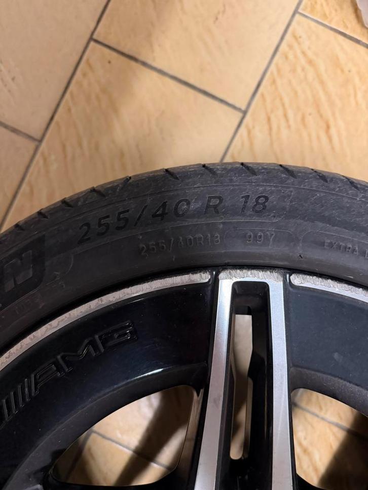 Te koop Originele Mercedes C300e AMG-velgen (2022) – 18 inch, Autos : Pièces & Accessoires, Pneus & Jantes, Pneu(s), Pneus été