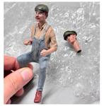 Jardin de chemin de fer peint à la main, conducteur, 1:13,7, Hobby & Loisirs créatifs, Trains miniatures | Échelles Autre, Enlèvement ou Envoi