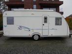Adria Adora 512 UP, 3/2007,4 pp/rondzit+vast bed,MOVER,AIRCO, Caravans en Kamperen, Caravans, Vast bed, Rondzit, Particulier, Adria