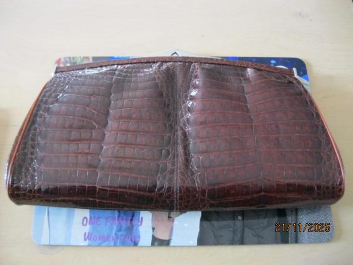 Handtas Vintage, Handtassen en Accessoires, Tassen | Damestassen, Zo goed als nieuw, Avondtasje, Rood, Ophalen of Verzenden