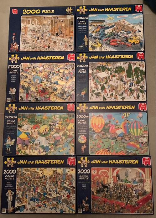 Puzzels Jan van Haasteren - 2000 stukjes, Hobby en Vrije tijd, Denksport en Puzzels, Zo goed als nieuw, Legpuzzel, Meer dan 1500 stukjes