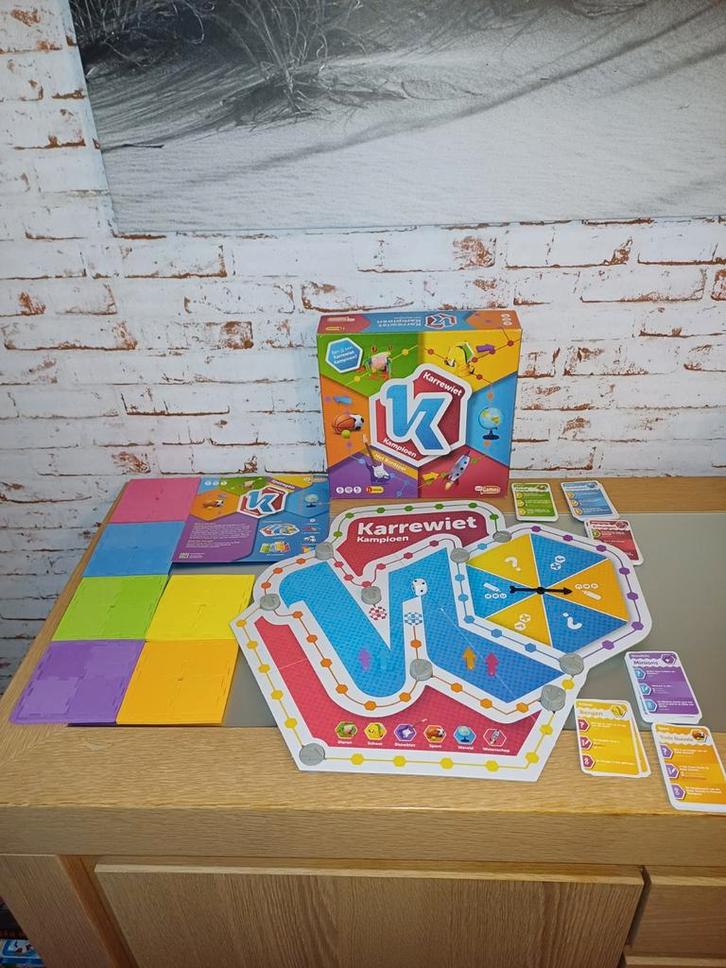 Karrewiet kampioen bordspel, Hobby en Vrije tijd, Gezelschapsspellen | Bordspellen, Ophalen of Verzenden