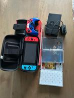 Nintendo switch + 2 spelletjes, Games en Spelcomputers, Spelcomputers | Nintendo Switch, Ophalen of Verzenden, Zo goed als nieuw