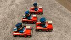 Opwind brandweer auto 4 stuks, Ophalen of Verzenden, Gebruikt