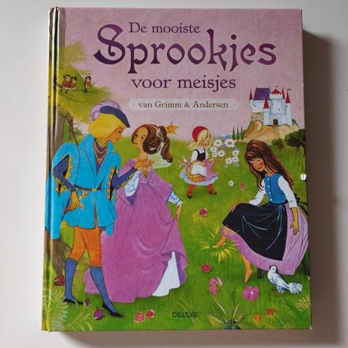 De mooiste sprookjes voor meisjes van Grimm & Andersen, Livres, Livres pour enfants | Jeunesse | Moins de 10 ans, Comme neuf, Contes (de fées)