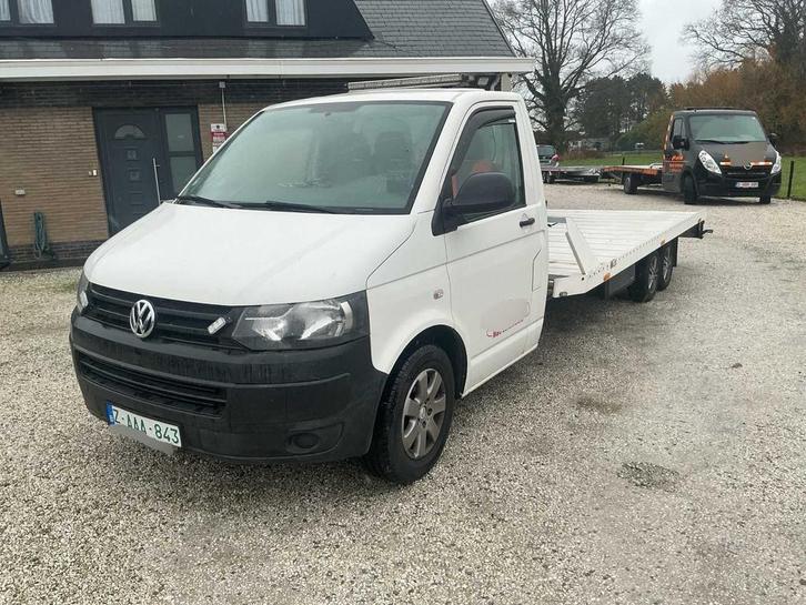 2014 Volkswagen Transporter T5 Takelwagen, Auto's, Bestelwagens en Lichte vracht, Bedrijf, Volkswagen, Overige brandstoffen, Handgeschakeld