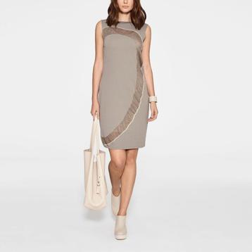 Sarah Pacini nieuwe rekbare tweekleurige kaki lichte jurk, Kleding | Dames, Jurken, Maat 38/40 (M), Sarah pacini, Nieuw, Ophalen of Verzenden