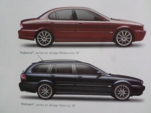 Jaguar X Type Sedan & Estate 2006 Brochure - FRANS, Boeken, Auto's | Folders en Tijdschriften, Verzenden