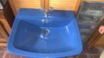 lavabo avec colonne blue, Enlèvement, Utilisé, Lavabo