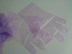 25 pièces Gants plastique jetables taille unique. Violet, Envoi, Neuf, Autres types