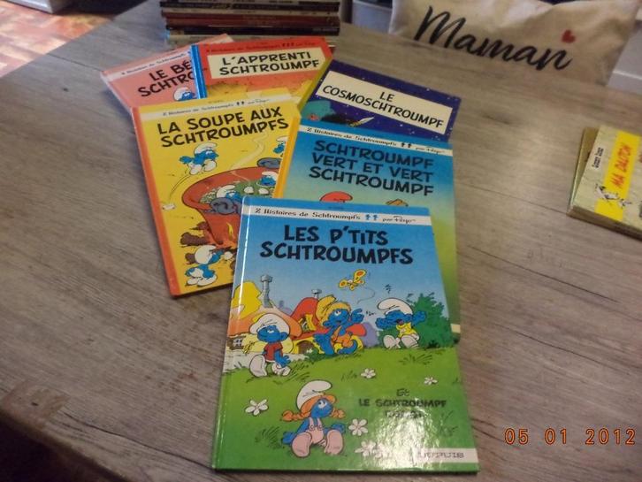 av bd les schtroumpfs 3.00 euro la bd, Boeken, Stripverhalen, Zo goed als nieuw, Meerdere stripboeken, Ophalen of Verzenden