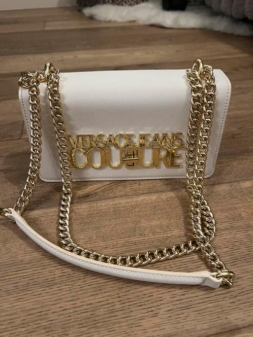 Versace couture handtas, Handtassen en Accessoires, Tassen | Damestassen, Nieuw, Handtas, Wit, Ophalen