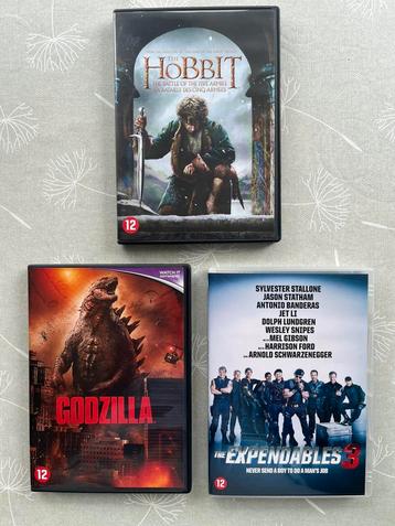 3 DVD toppers beschikbaar voor biedingen