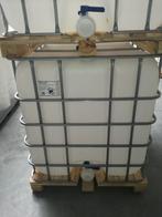 IBC container 1000 liter, Met kraantje, Kunststof, 150 liter of meer, Zo goed als nieuw