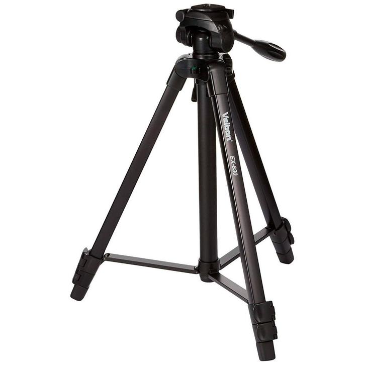 foto/video statief Velbon EX-630, Audio, Tv en Foto, Fotografie | Statieven en Balhoofden, Zo goed als nieuw, Driepoot, 150 tot 175 cm