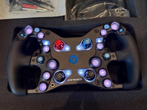 Volant de course Cube Controls F-PRO Sim, Informatique & Logiciels, Joysticks, Comme neuf, Enlèvement ou Envoi
