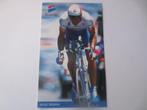 wielerkaart  1995 team  banesto miguel indurain, Verzenden, Gebruikt