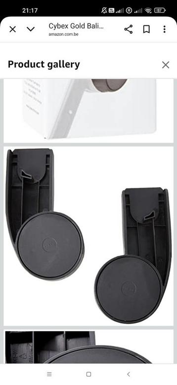 Adaptateurs Maxi Cosi Cybex, Enfants & Bébés, Enlèvement, Comme neuf, Poussette