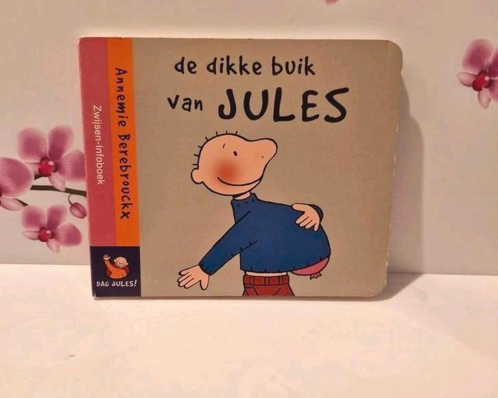 💙 De Dikke Buik Van Jules, Boeken, Kinderboeken | Baby's en Peuters, Ophalen of Verzenden