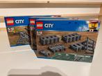 2x Lego City 60205 treinrails en 1x Lego 60238 wissels, Ophalen of Verzenden, Zo goed als nieuw, Lego