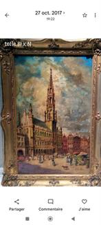 Tableau Grand place de Bruxelles !, Antiquités & Art, Art | Peinture | Classique, Enlèvement