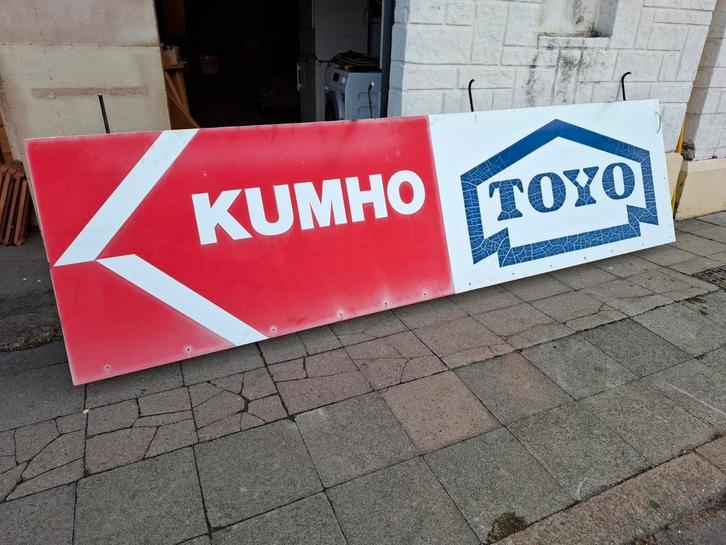 Plaque déco garage vintage 300x80cm, Verzamelen, Merken en Reclamevoorwerpen, Gebruikt, Ophalen