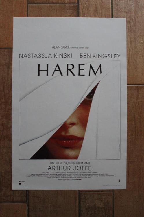 filmaffiche Harem 1986 Nastassja Kinski filmposter affiche, Collections, Posters & Affiches, Comme neuf, Cinéma et TV, A1 jusqu'à A3
