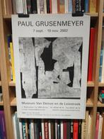 Paul Grusenmeyer - affiche 2002, Verzamelen, Posters, Ophalen of Verzenden, Gebruikt