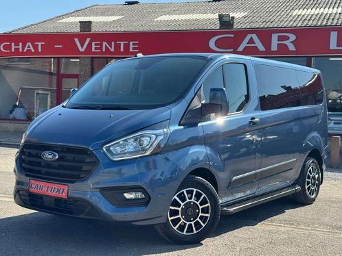 Ford Transit Custom 2.O 13OCV BOITE AUTO 8PLACES GPS LED, Auto's, Ford, Bedrijf, Te koop, Transit, Airconditioning, Alarm, Android Auto