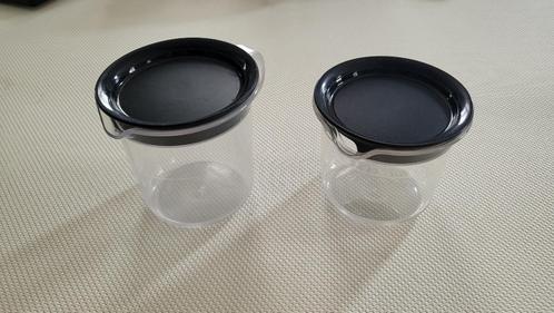 Melk- en suikerpotje Tupperware, Huis en Inrichting, Keuken | Tupperware, Zo goed als nieuw, Beker of Kan, Ophalen