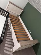 Eenpersoonsbed York met lattenbodem, Ophalen, Nieuw, Eenpersoons, Grijs