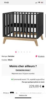 Park Malmo-zwart hout + matras + parktoren, Kinderen en Baby's, Ophalen, Zo goed als nieuw