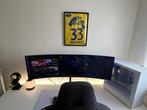 Gaming Monitor AOC 27”, IPS, In hoogte verstelbaar, Minder dan 1 ms, Zo goed als nieuw