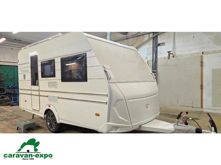 TABBERT TURIANO 390 QD/F 2026, Caravans en Kamperen, Caravans, Bedrijf, tot en met 4, 750 - 1000 kg, Tabbert, 4 tot 5 meter