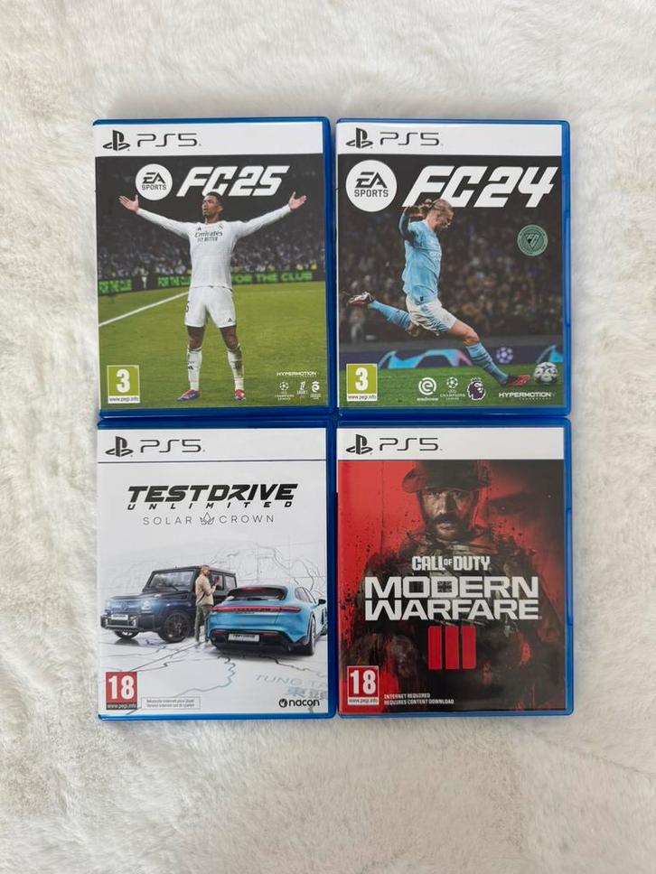 PS 5 games, Games en Spelcomputers, Games | Sony PlayStation 5, Zo goed als nieuw, Ophalen