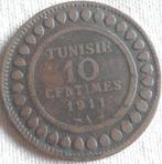 TUNISIE : 10 CENTIMES 1911 KM 263 Meilleure année, Enlèvement ou Envoi, Autres pays, Monnaie en vrac