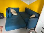 Zetel navy blue, Huis en Inrichting, Zetels | Zetels, Ophalen, 250 tot 300 cm, Gebruikt, Hoekbank